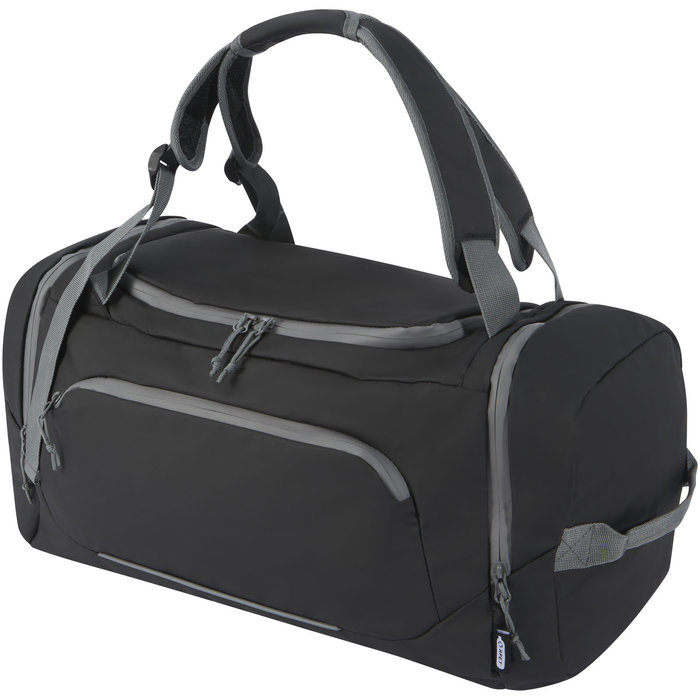 Mochila de lona resistente al agua de material reciclado GRS de 35 l "Aqua"