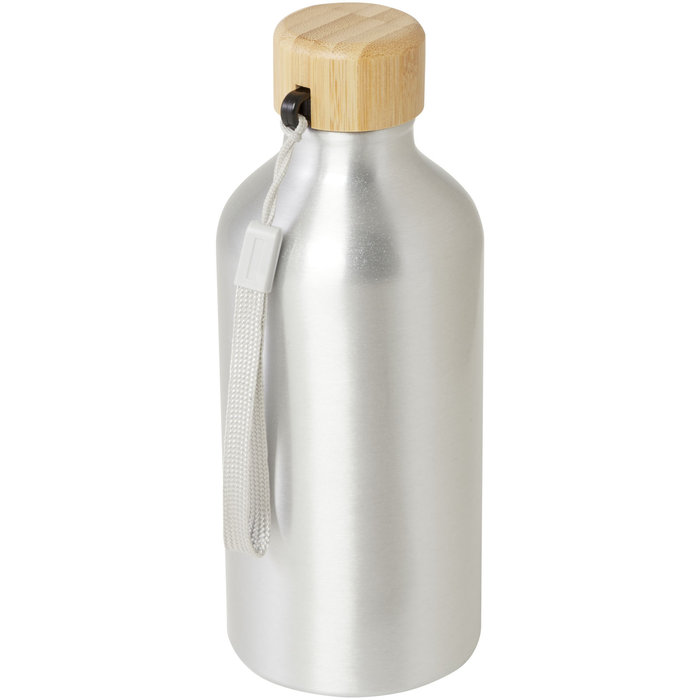 Bidón de aluminio reciclado de 500 ml con certificación RCS "Malpeza"