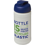 Bidón deportivo con tapa Flip de material reciclado de 500 ml "Baseline"
