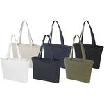 Bolsa Tote XL de 500 g/m² con material reciclado Aware™ "Weekender"