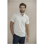 Polo de manga corta unisex con material reciclado Aware™ "Emerald"