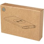 Batería externa inalámbrica tipo C de aluminio reciclado de 4000 mAh "Juice" 