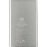 Batería externa tipo C de aluminio reciclado de 4000 mAh "Pep" 