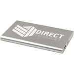 Batería externa tipo C de aluminio reciclado de 4000 mAh "Pep" 