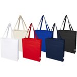 Bolsa Tote con refuerzos de algodón reciclado GRS de 140 g/m² "Madras"