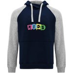 Sudadera con capucha bicolor infantil "Badet"