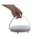 Altavoz Bluetooth® 4 en 1 de 10 W con luz LED y base de carga inalámbrica "Prixton"