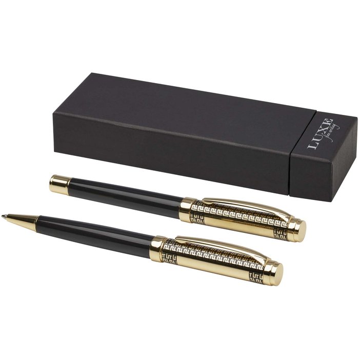 Set de bolígrafo y rollerball "Legato" (tinta azul)