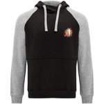 Sudadera con capucha bicolor unisex "Badet"
