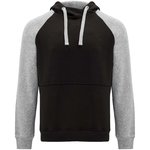 Sudadera con capucha bicolor unisex "Badet"