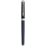 Pluma con bloques de color y ribete plateado "Hemisphere" (tinta azul)