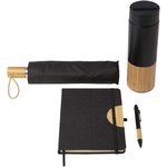 Set de regalo con libreta de tapa dura A5 y bolígrafo "Carmen" (tinta negra)