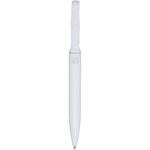 Bolígrafo de aluminio reciclado "Blanca" (tinta azul)