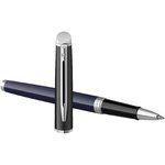 Rollerball con bloques de color y ribete plateado "Hemisphere" (tinta negra)
