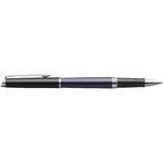 Rollerball con bloques de color y ribete plateado "Hemisphere" (tinta negra)