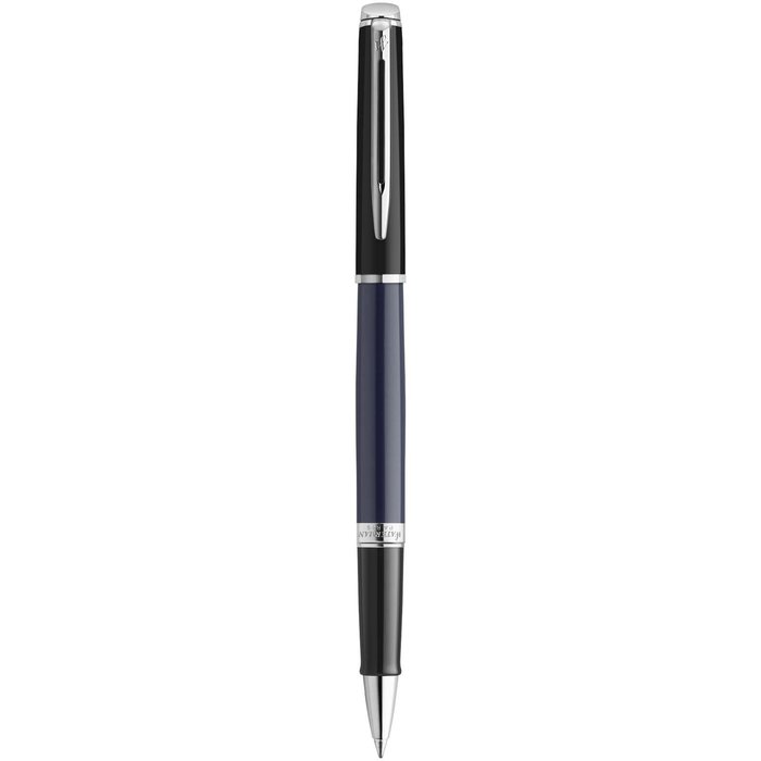 Rollerball con bloques de color y ribete plateado "Hemisphere" (tinta negra)