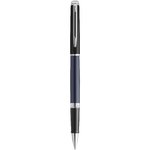 Rollerball con bloques de color y ribete plateado "Hemisphere" (tinta negra)