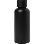 Botella de 600 ml de aluminio reciclado con certificado RCS con tapa de RPET "Trinity"