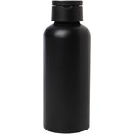 Botella de 600 ml de aluminio reciclado con certificado RCS con tapa de RPET "Trinity"