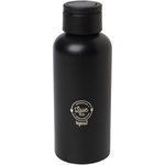 Botella de 600 ml de aluminio reciclado con certificado RCS con tapa de RPET "Trinity"