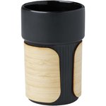 Vaso de 340 ml con funda de bambú "Fika"