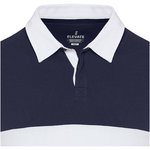 Sudadera tipo polo de rugby unisex "Clyde" 