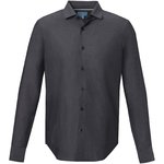 Camisa orgánica de manga larga para hombre