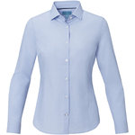 Camisa orgánica de manga larga para mujer