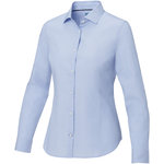 Camisa orgánica de manga larga para mujer