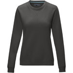 Jersey de cuello redondo de reciclado orgánico para mujer "Jasper"