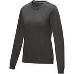 Jersey de cuello redondo de reciclado orgánico para mujer "Jasper"