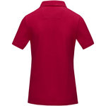 Polo orgánico de manga corta para mujer "Graphite"