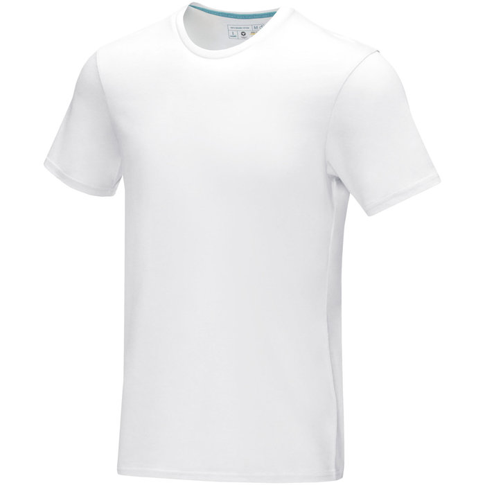 Camiseta orgánica de manga corta para hombre "Azurite"