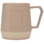 Taza de cerámica de 300 ml con acabado mate "Dolce"