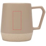 Taza de cerámica de 300 ml con acabado mate "Dolce"