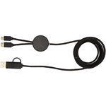 Cable 5 en 1 de plástico reciclado de 30 cm para sincronización de datos y carga rápida de 27 W "Citala"