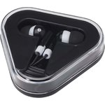 Auriculares con caja de plástico reciclado "Rebel"