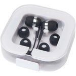 Auriculares tipo C con cable y caja de plástico reciclado "Dofida"