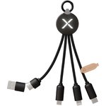 Cable de carga de 15 W 5 en 1 "SCX.design C14"