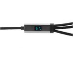 Cable de carga ultrarrápida de 100 W 5 en 1 de rPET "SCX.design C53"