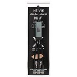 Cable de carga ultrarrápida de 100 W 5 en 1 de rPET "SCX.design C53"