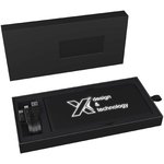 SCX.design P30 8000 mAh bateria solar externa retroiluminada