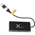 Hub USB 8 en 1 con doble entrada y 6 puertos "SCX.design H20"