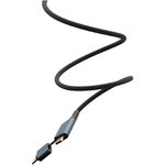 Cable de carga magnética ultrarrápida de 100 W 4 en 1 de rPET "SCX.design C52" 