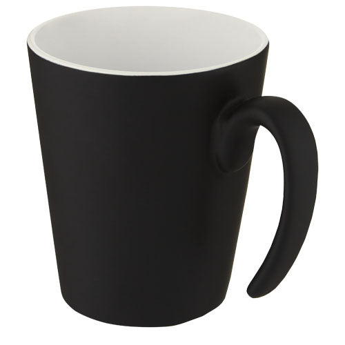 Taza de cerámica con asa de 360 ml "Oli"