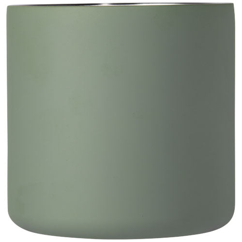 Taza de acero inoxidable reciclado con certificado RCS con aislamiento de cobre de 360 ml "Bjorn" - imageFront