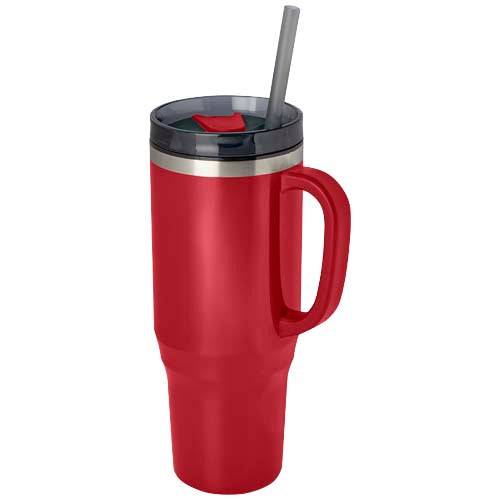 Vaso térmico con pajita de 1200 ml con certificado RCS "Melbourne"