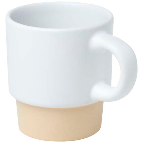 Taza de espresso apilable de 130 ml con fondo de arcilla "Olympia"