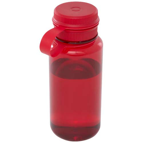 Botella deportiva de RPET con certificado RCS, de 900 ml y con tapa multifunción "Ryder"