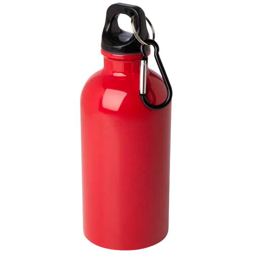 Bidón de 400 ml de acero inoxidable con certificado RCS con mosquetón "Oregon"